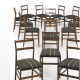 A Set of Fifteen 'Superleggera' Chairs by Gio Ponti
